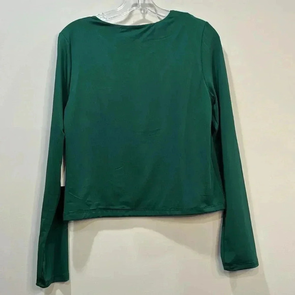 Love Streak Green Long Sleeve Crewneck Shirt XL - Picture 7 of 9
